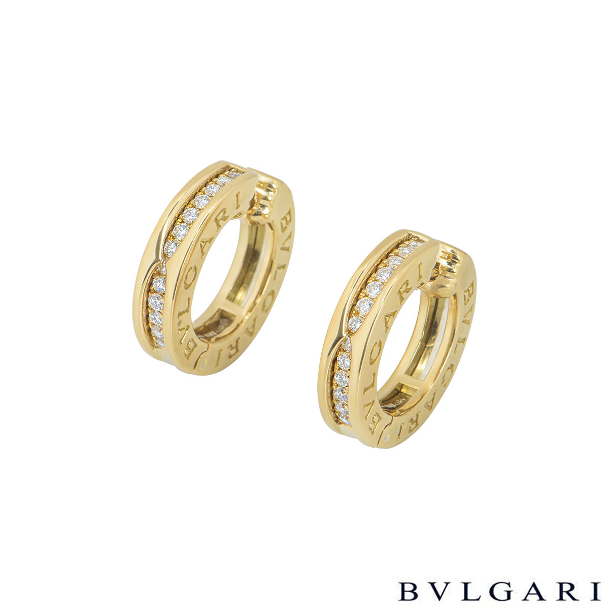 bvlgari earrings yellow gold